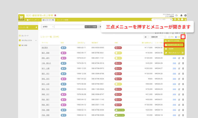 一括ダウンロードの手順-record-list.png